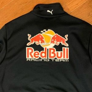Navy blue Red Bull raging team jacket, Sz S